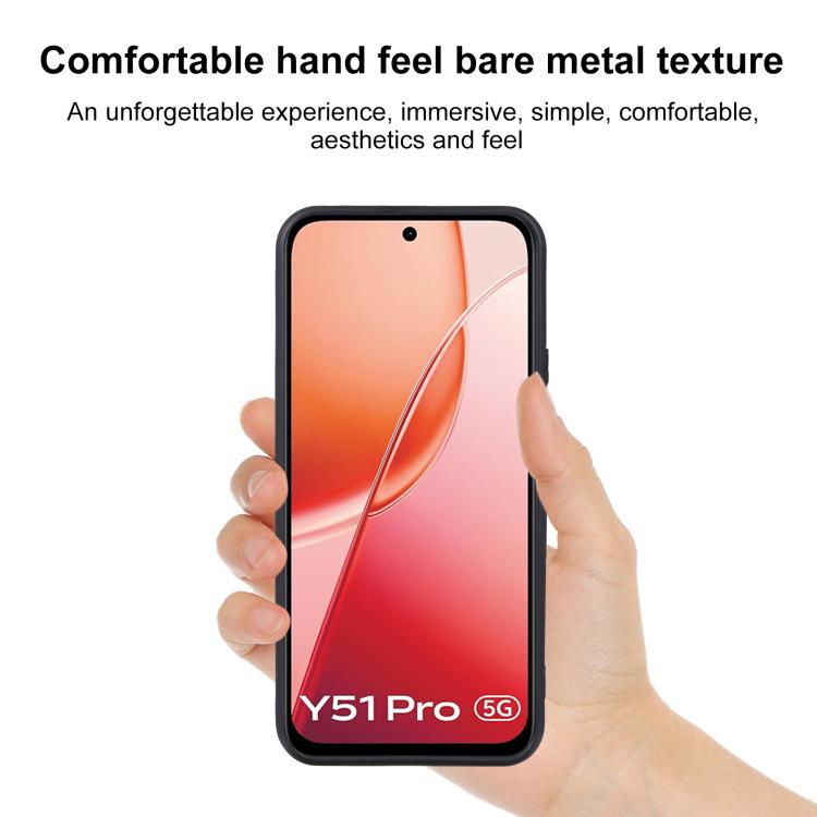 For vivo Y51 Pro 5G 10pcs TPU Phone Case - Black