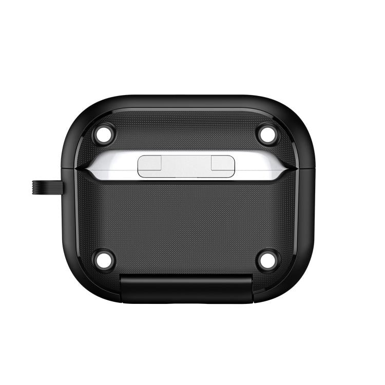 For AirPods Pro 3 DUX DUCIS PECQ Series Magnetic Earphone Case with Holder & Security Lock