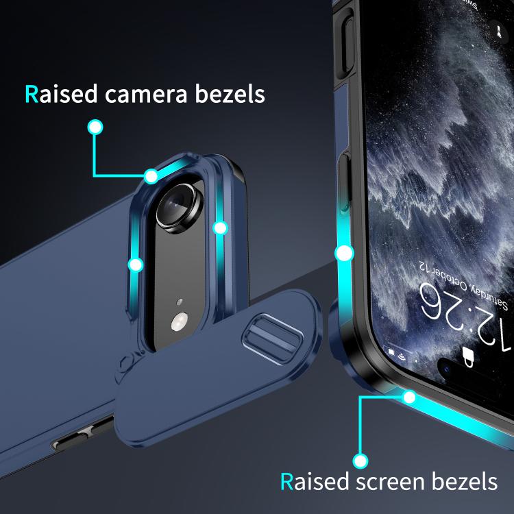 For iPhone Air Sliding Camshield TPU + PC Phone Case