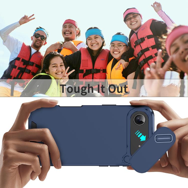 For iPhone Air Sliding Camshield TPU + PC Phone Case