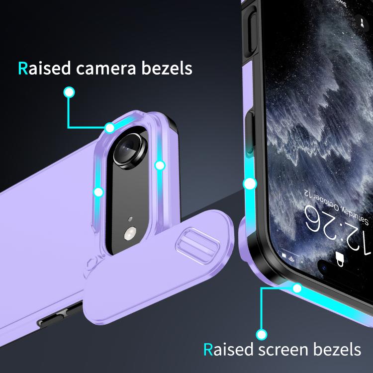 For iPhone Air Sliding Camshield TPU + PC Phone Case