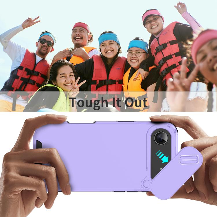 For iPhone Air Sliding Camshield TPU + PC Phone Case