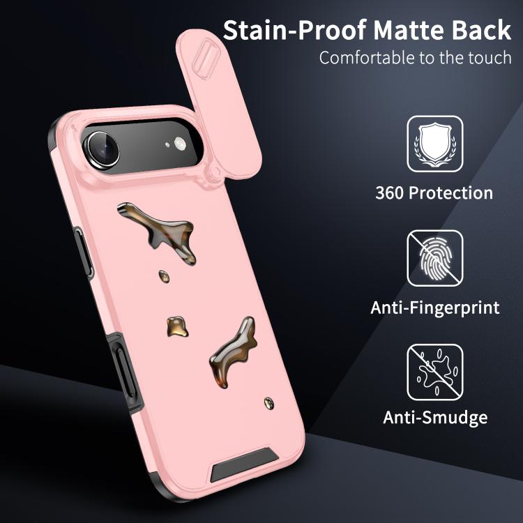 For iPhone Air Sliding Camshield TPU + PC Phone Case