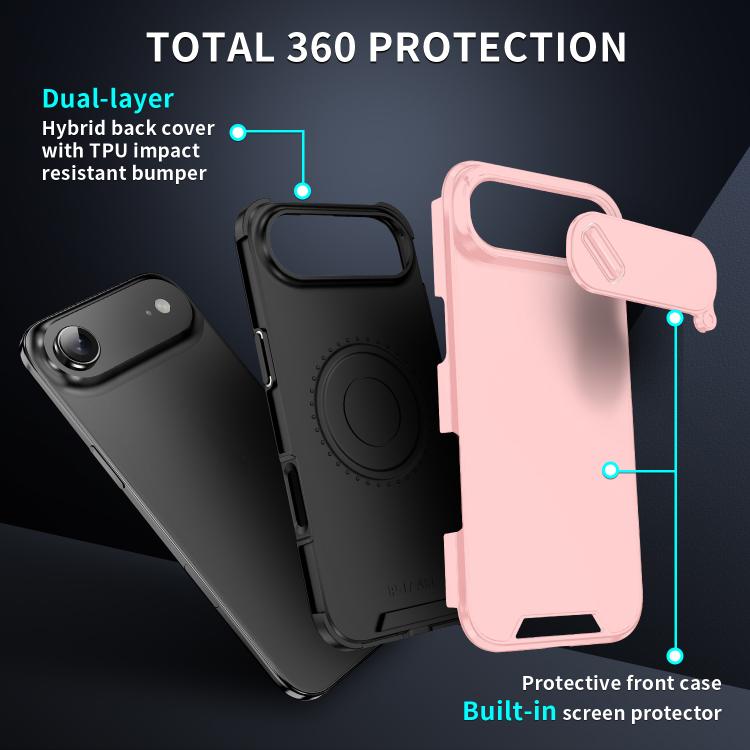 For iPhone Air Sliding Camshield TPU + PC Phone Case