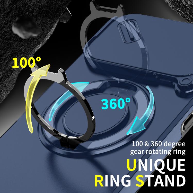 For iPhone 17 Pro Max Sliding Camshield Ring Holder Phone Case