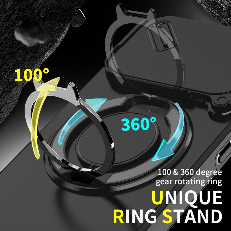 For iPhone 17 Pro Sliding Camshield Ring Holder Phone Case