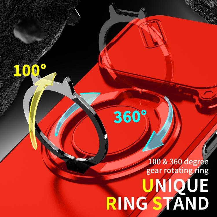 For iPhone 17 Pro Sliding Camshield Ring Holder Phone Case