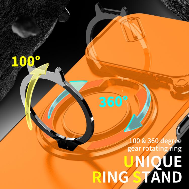For iPhone 17 Pro Sliding Camshield Ring Holder Phone Case