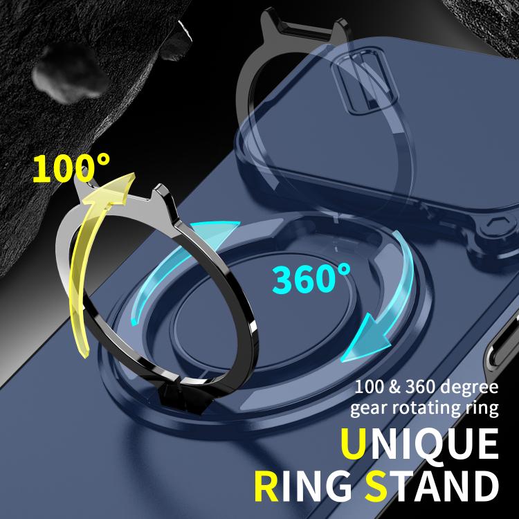For iPhone 17 Pro Sliding Camshield Ring Holder Phone Case