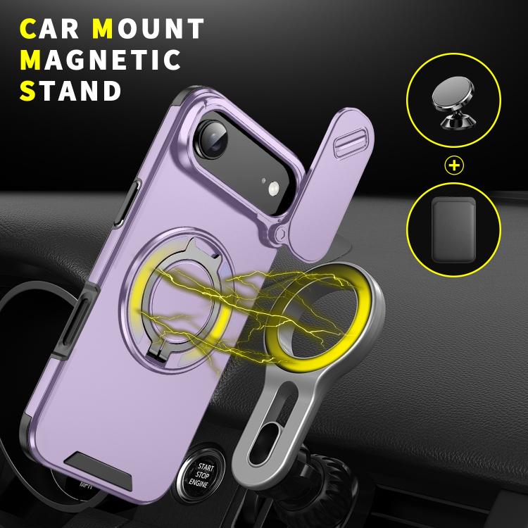 For iPhone Air Sliding Camshield Ring Holder Phone Case