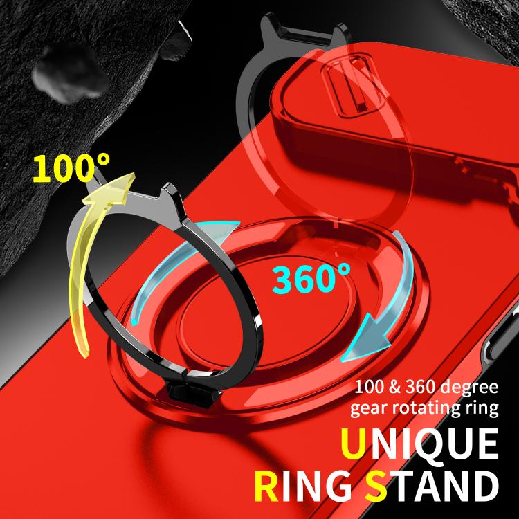 For iPhone Air Sliding Camshield Ring Holder Phone Case