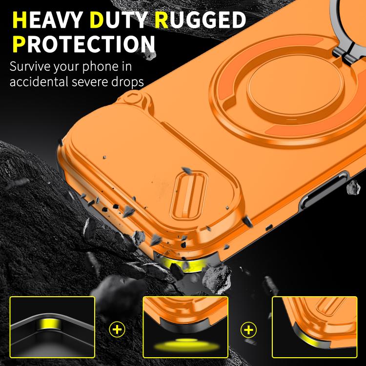 For iPhone Air Sliding Camshield Ring Holder Phone Case