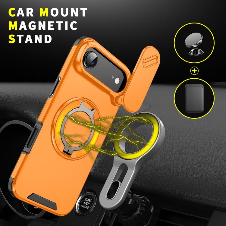 For iPhone Air Sliding Camshield Ring Holder Phone Case