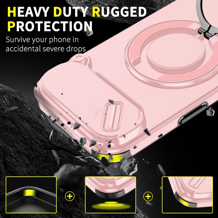 For iPhone Air Sliding Camshield Ring Holder Phone Case