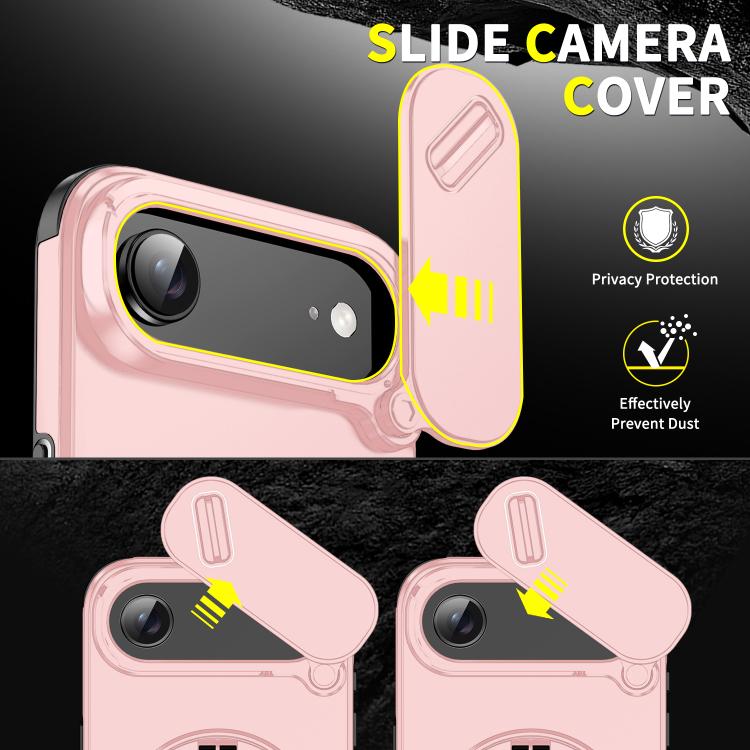 For iPhone Air Sliding Camshield Ring Holder Phone Case