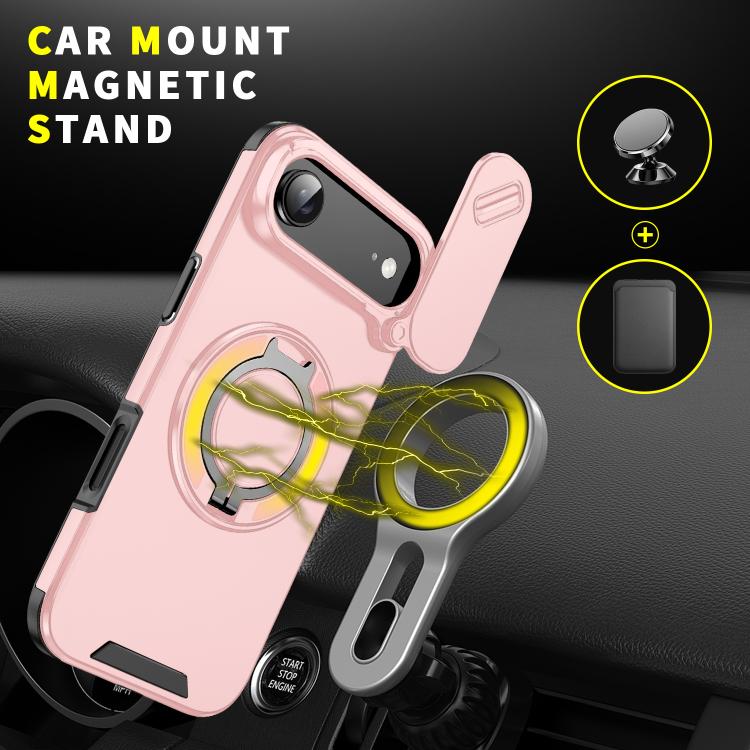 For iPhone Air Sliding Camshield Ring Holder Phone Case