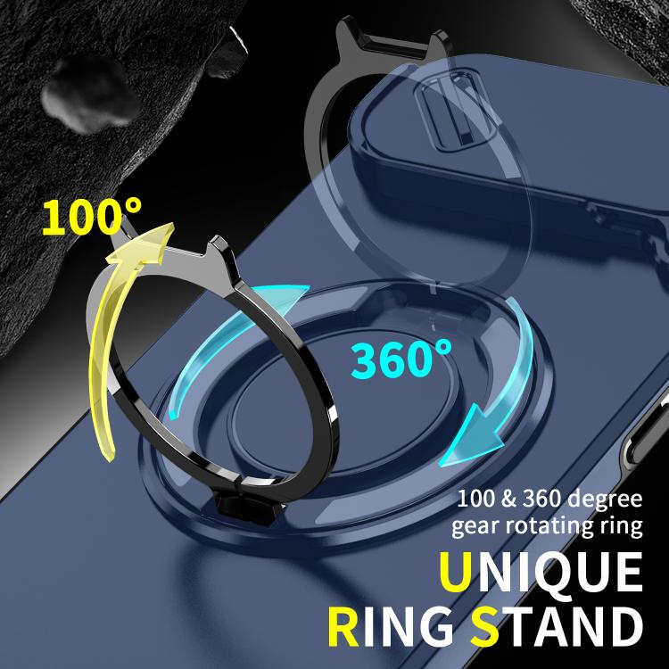 For iPhone Air Sliding Camshield Ring Holder Phone Case