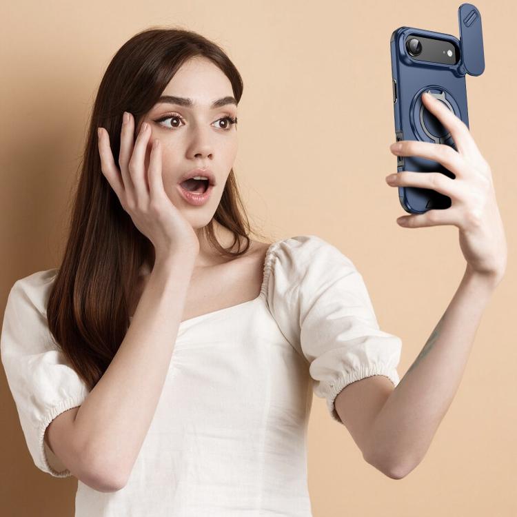 For iPhone Air Sliding Camshield Ring Holder Phone Case