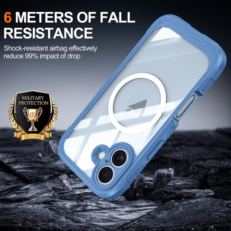 For iPhone 17 RedPepper Tempered Glass MagSafe Phone Case
