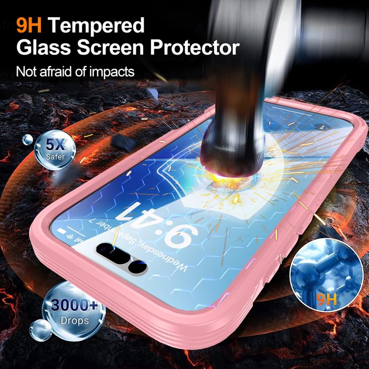For iPhone Air RedPepper Tempered Glass MagSafe Phone Case