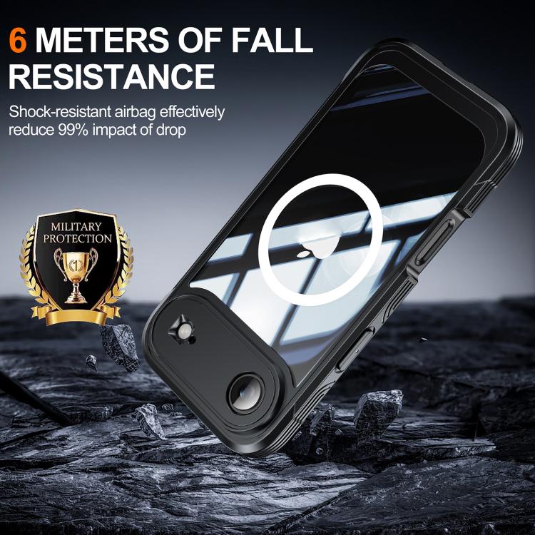 For iPhone Air RedPepper Tempered Glass MagSafe Phone Case