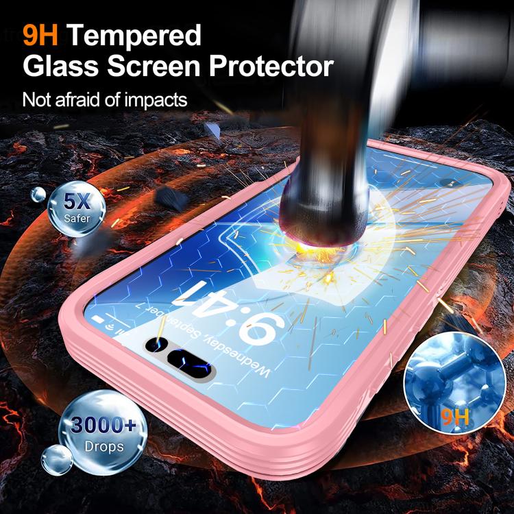 For iPhone 17 Pro RedPepper Tempered Glass MagSafe Phone Case