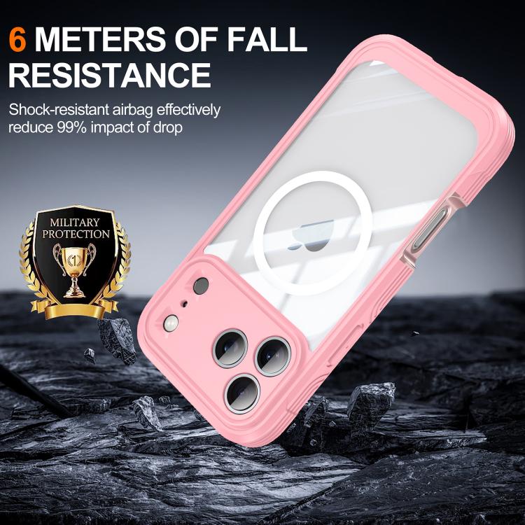 For iPhone 17 Pro RedPepper Tempered Glass MagSafe Phone Case