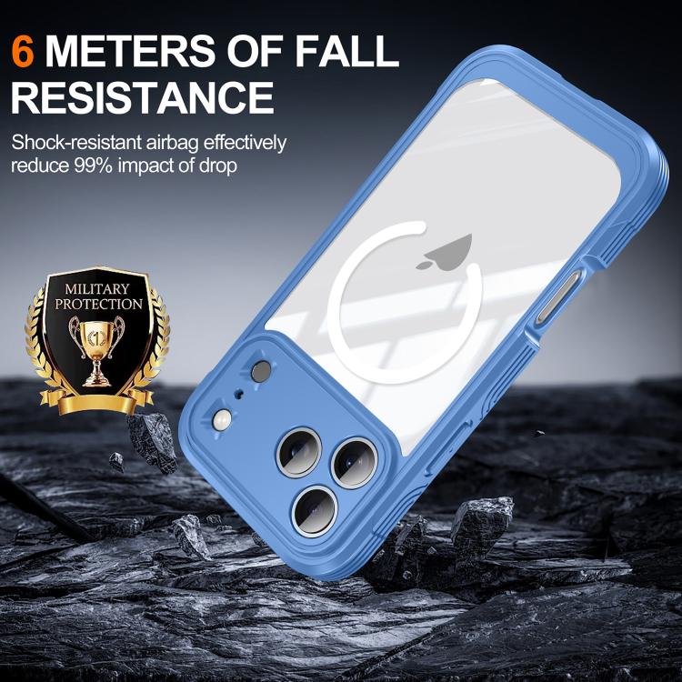 For iPhone 17 Pro Max RedPepper Tempered Glass MagSafe Phone Case