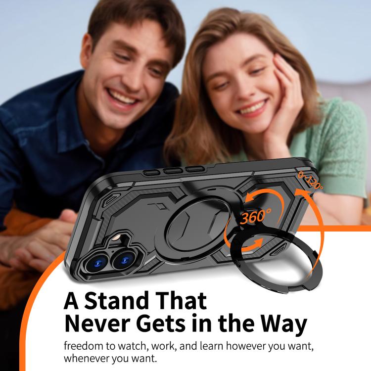 For iPhone 17 Cooling MagSafe Holder Phone Case