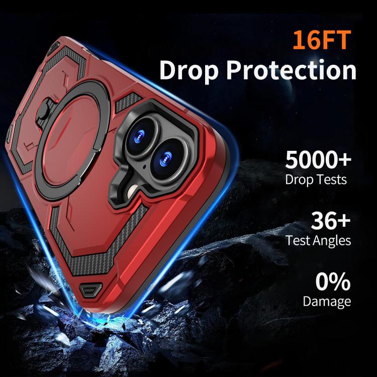 For iPhone 17 Cooling MagSafe Holder Phone Case