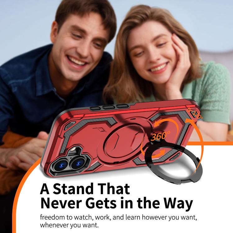 For iPhone 17 Cooling MagSafe Holder Phone Case