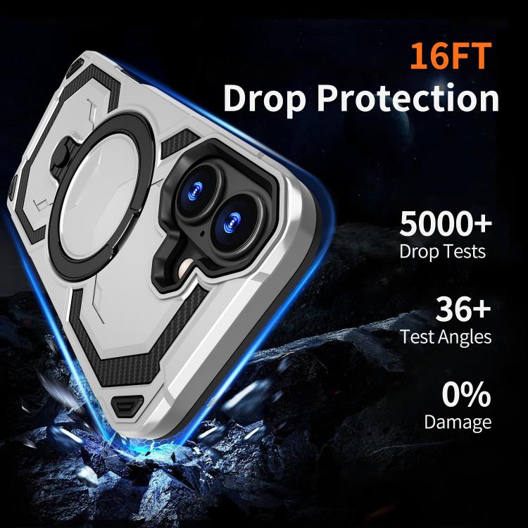 For iPhone 17 Cooling MagSafe Holder Phone Case