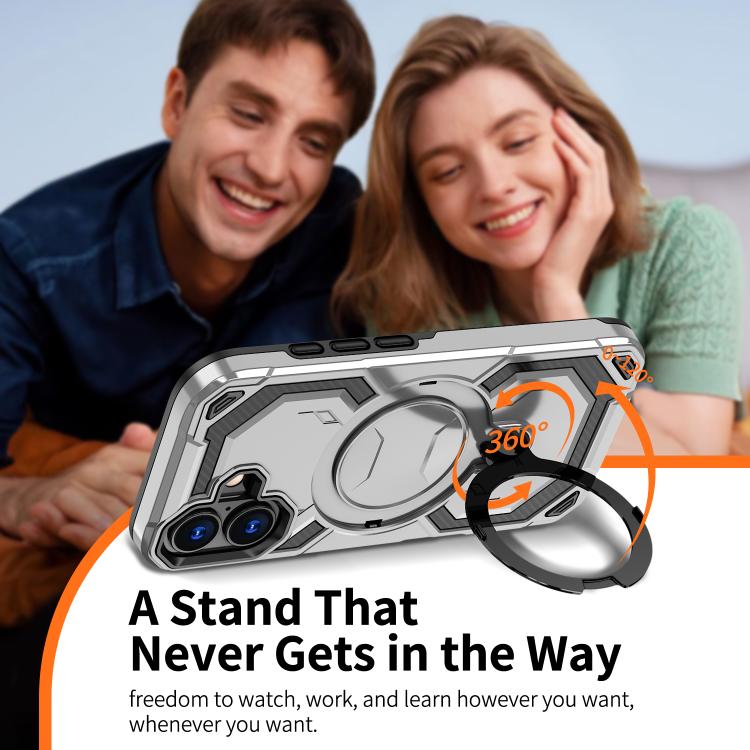 For iPhone 17 Cooling MagSafe Holder Phone Case