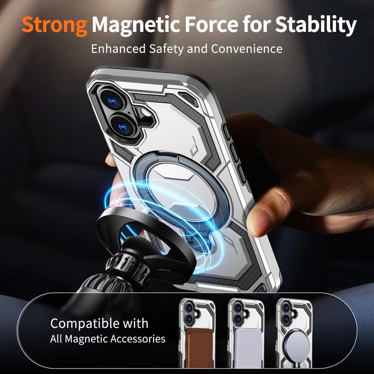 For iPhone 17 Cooling MagSafe Holder Phone Case