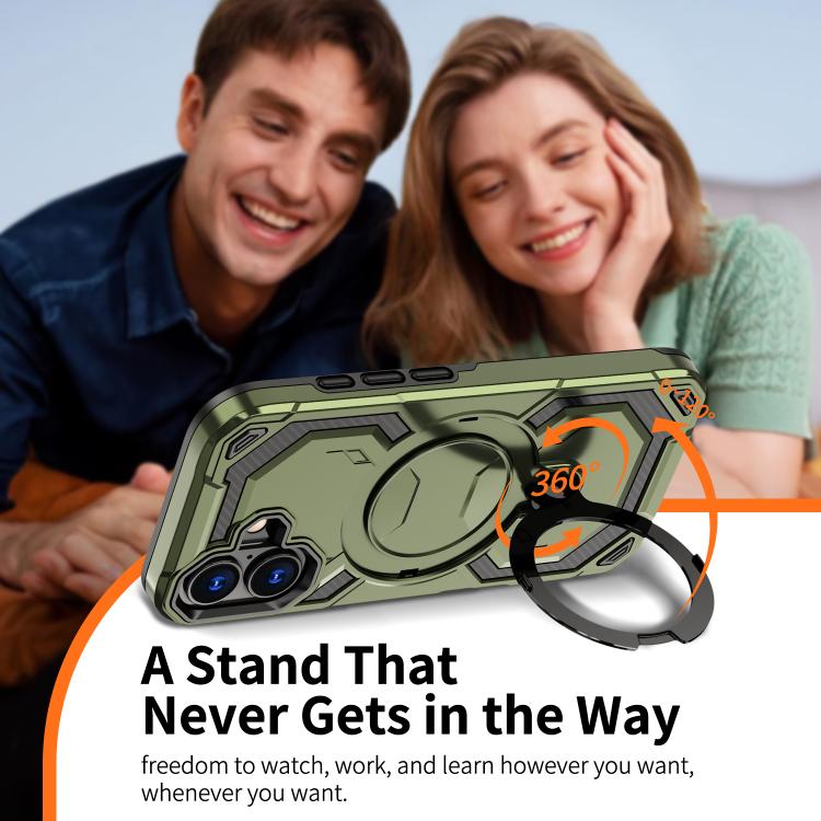 For iPhone 17 Cooling MagSafe Holder Phone Case