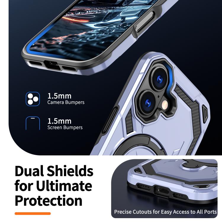 For iPhone 17 Cooling MagSafe Holder Phone Case