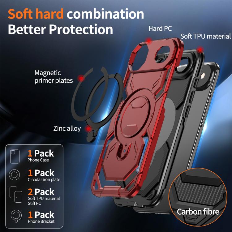 For iPhone Air Cooling MagSafe Holder Phone Case