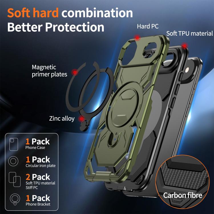 For iPhone Air Cooling MagSafe Holder Phone Case