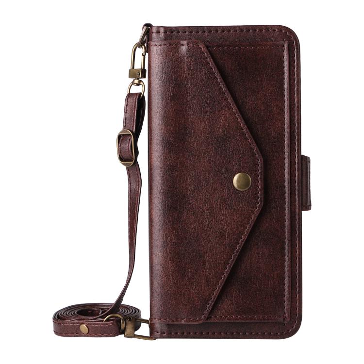 For Nothing Phone 3a Multi-card Slots Crossbody Cowhide Leather Phone Case
