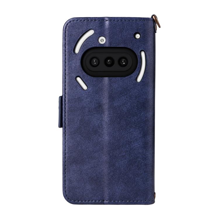 For Nothing Phone 3a Multi-card Slots Crossbody Cowhide Leather Phone Case
