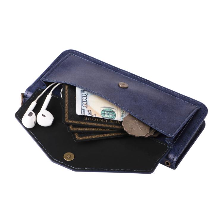 For Nothing Phone 3a Multi-card Slots Crossbody Cowhide Leather Phone Case