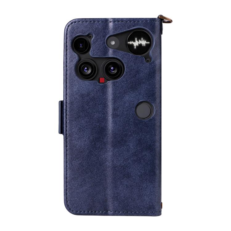 For Nothing Phone 3 Multi-card Slots Crossbody Cowhide Leather Phone Case