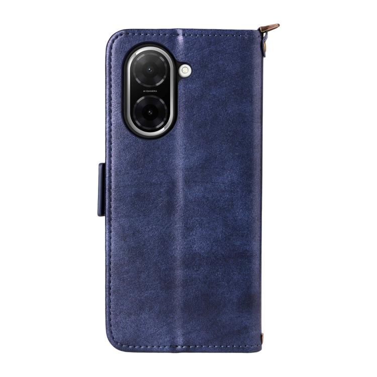 For Redmi A5 4G 173.3mm Multi-card Slots Crossbody Cowhide Leather Phone Case