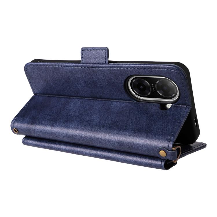 For Redmi A5 4G 173.3mm Multi-card Slots Crossbody Cowhide Leather Phone Case
