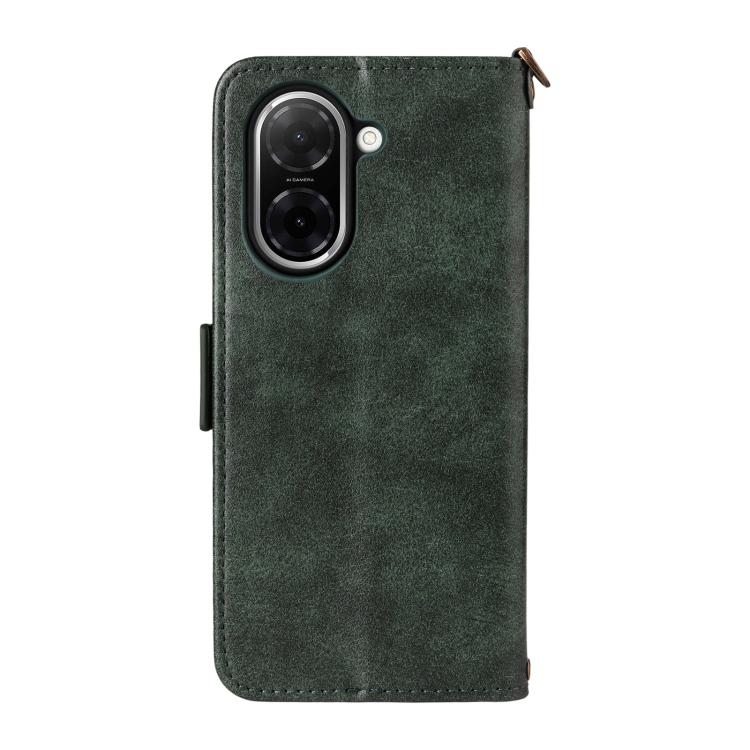 For Redmi A5 4G 173.3mm Multi-card Slots Crossbody Cowhide Leather Phone Case