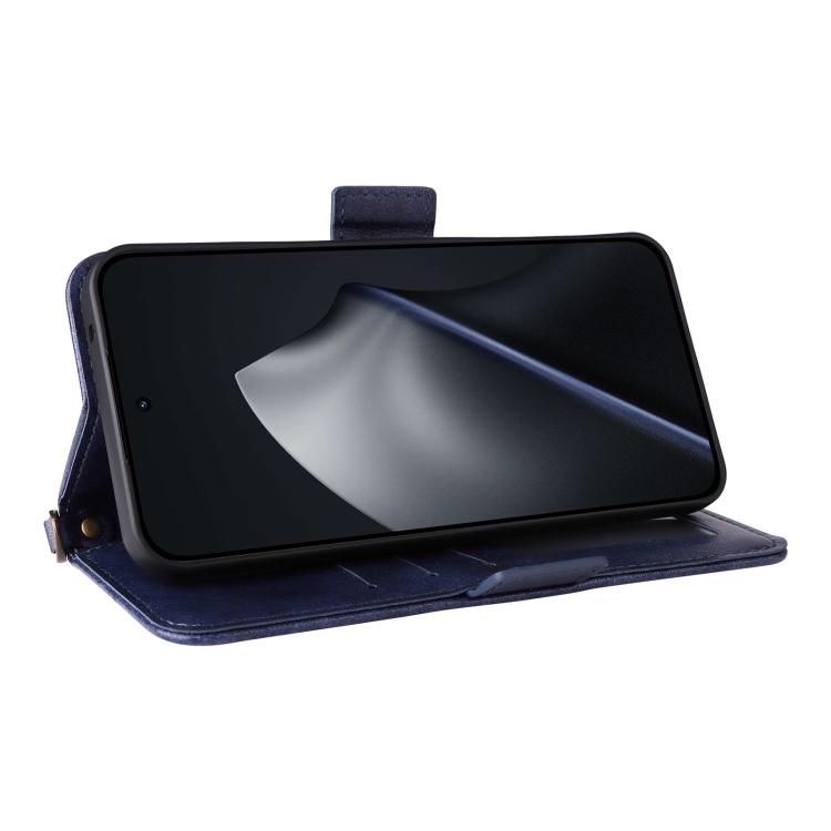 For Xiaomi 15T 5G Multi-card Slots Crossbody Cowhide Leather Phone Case
