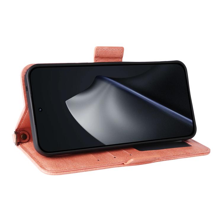 For Xiaomi 15T 5G Multi-card Slots Crossbody Cowhide Leather Phone Case