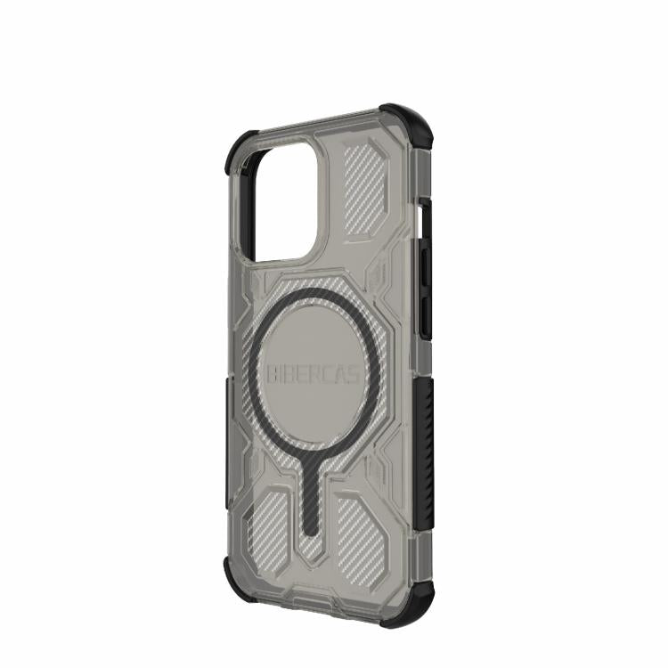 For iPhone 13 Pro BIBERCAS Transparent Color Series MagSafe Air Bag Shockproof Phone Case