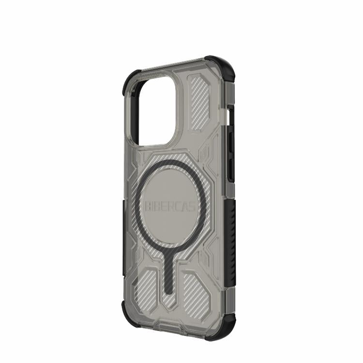 For iPhone 14 Pro BIBERCAS Transparent Color Series MagSafe Air Bag Shockproof Phone Case