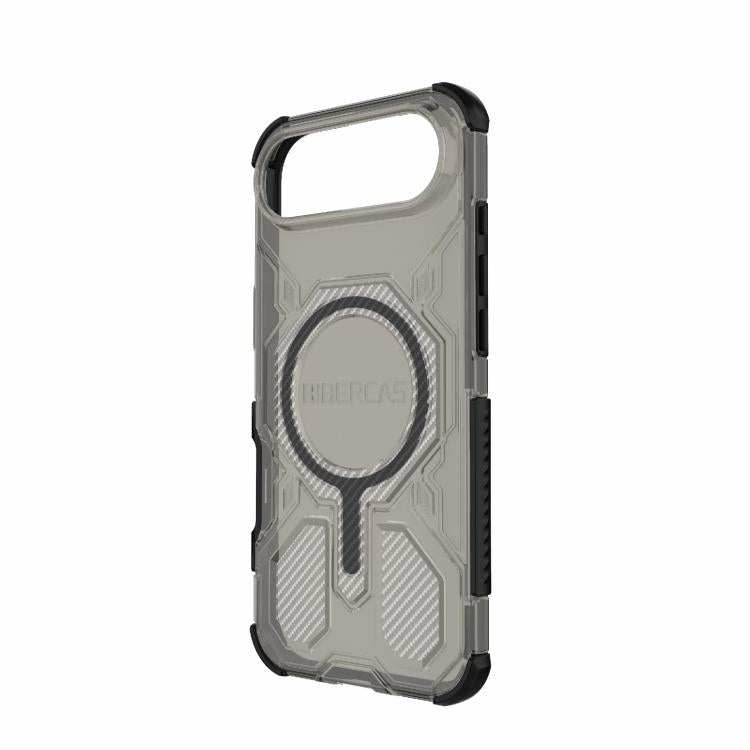 For iPhone Air BIBERCAS Transparent Color Series MagSafe Air Bag Shockproof Phone Case